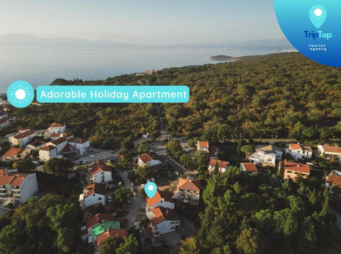 Adorable Holiday Apartment Malinska Extérieur photo